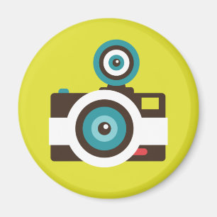 Imán Fotógrafo colorido de la cámara de FishEye de la