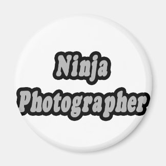 Imán Fotógrafo de Ninja