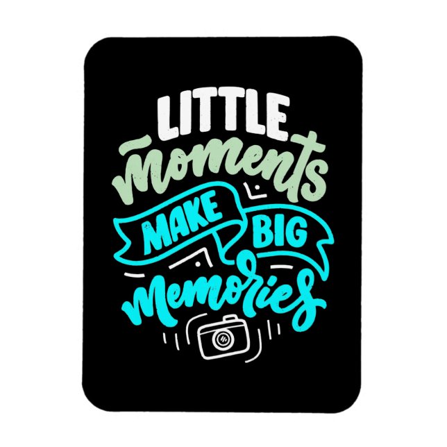 Imán Fotógrafo de Recuerdos de viaje (Vertical)