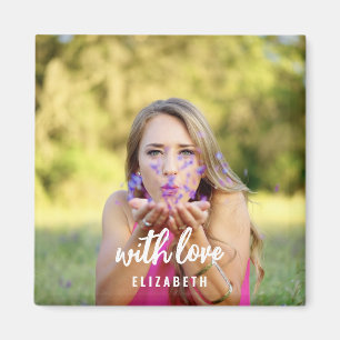 Imán Fotos de Despedida de Soltera Personalizadas con T