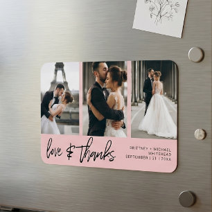 Imán Fotos en Colage Agradecimiento de Amor Letra a Man