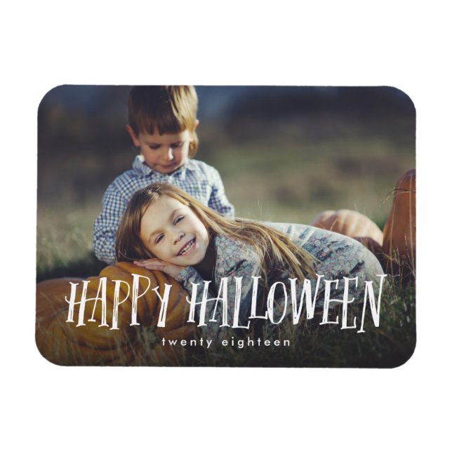 Imán Fotos familiares Halloween Keepsake Ginet (Horizontal)
