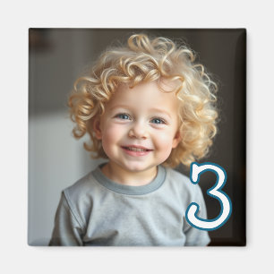 Imán Fotos personalizadas y refrigerador de edad