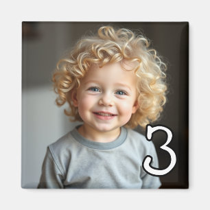 Imán Fotos personalizadas y refrigerador de edad