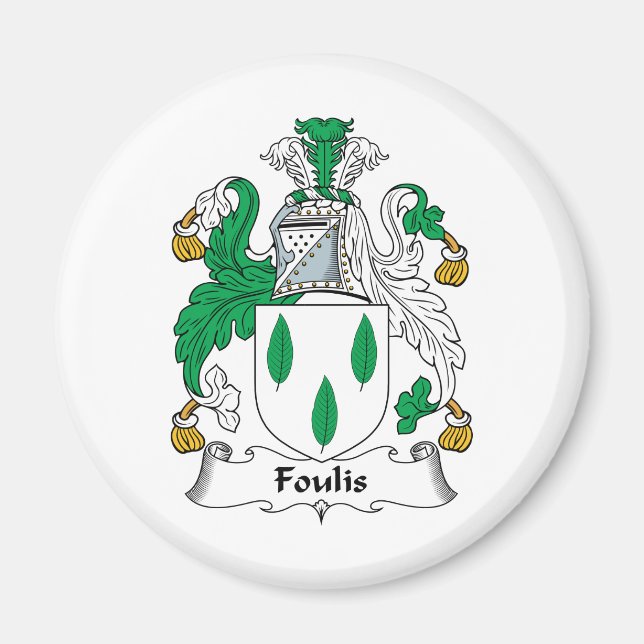 Imán Foulis Family Crest (Frente)
