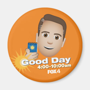 Imán FOX 4 Buenas Emojis Brandon Refrigerator Magnet