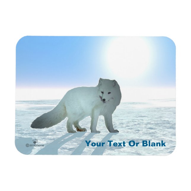 Imán Fox ártica (Horizontal)