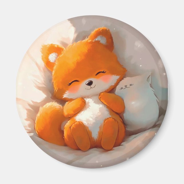Imán Fox cub anime (Frente)