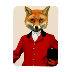 Imán Fox Hunter 2 Retrato 2