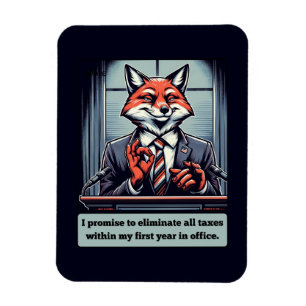Imán Fox presidencial - Gracioso animal satírico