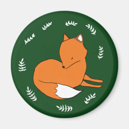 Imán Fox Standard, 5,7 Cm Redondo Magnet