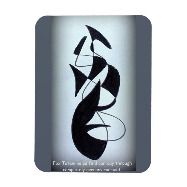 Imán Fox Totem Magnet (Vertical)