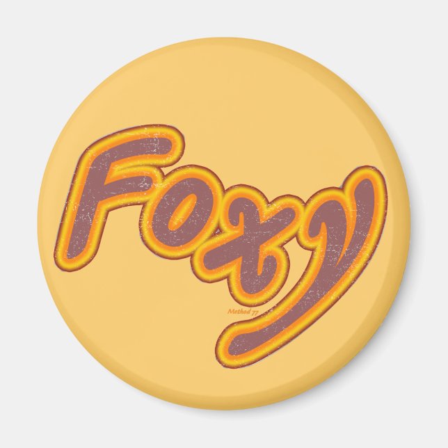 Imán Foxy Magnet (Frente)