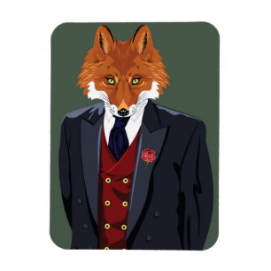Imán Foxy Portrait