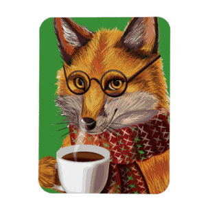 Imán Foxy Tea Time