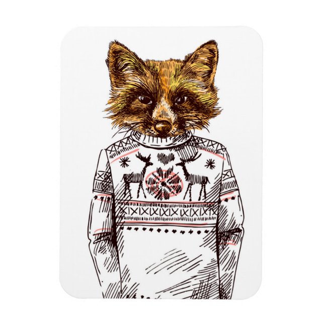 Imán Foxy Vestido Fox (Vertical)