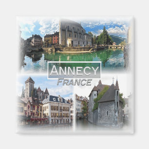 Imán FR0114 Europa, Francia, Annecy, Fridge