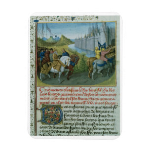 Imán Fr 6465 f.22 Entrada de Luis VII en Constantinopl
