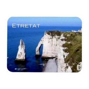 Imán FR Francia - Normandía - Etretat - Los acantilado