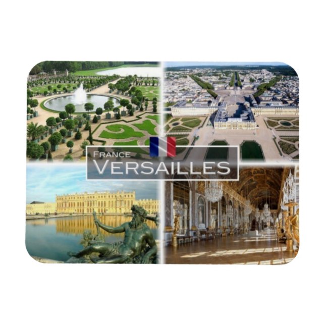Imán FR Francia - Versailles - Park Orangerie - (Horizontal)
