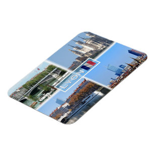 Imán FR Lyon - Pont Lafayette - Basílica de Fourviere -