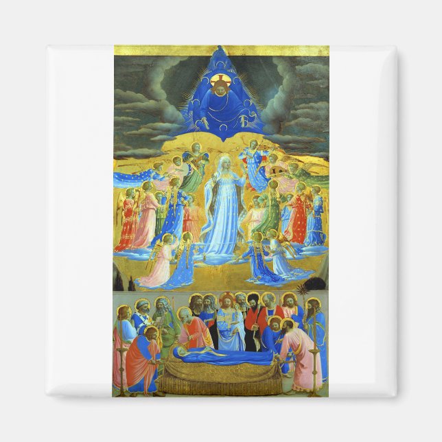 Imán Fra Angelico La muerte y asunción de María (Frente)