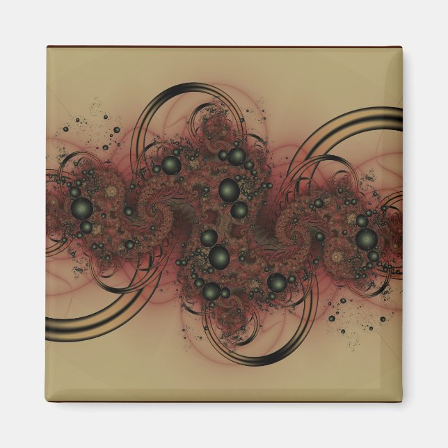 Imán fractal (Frente)