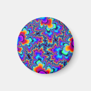 Imán Fractal arcoiris