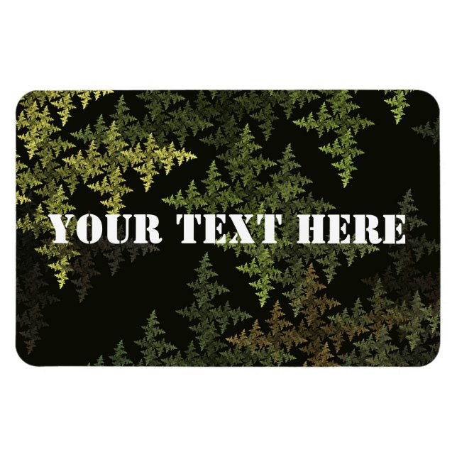 Imán Fractal Camouflage (Horizontal)