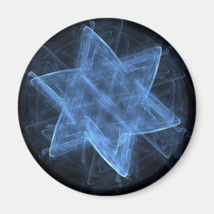 Imán Fractal Magen David