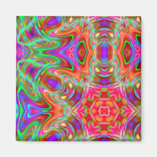 Imán fractal psicodélico