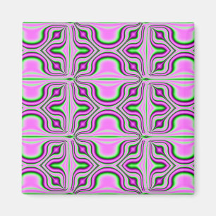 Imán fractal rosa