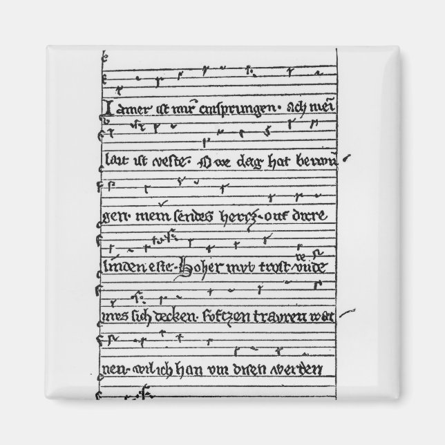 Imán Fragmento de un poema (Frente)