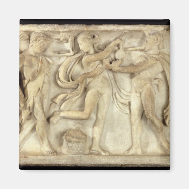 Imán Fragmento de un sarcófago (Frente)