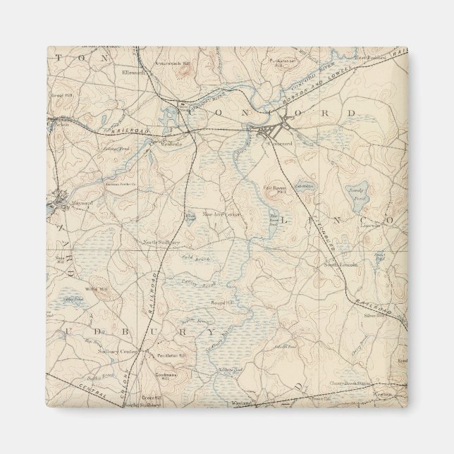 Imán Framingham, Massachusetts (Frente)