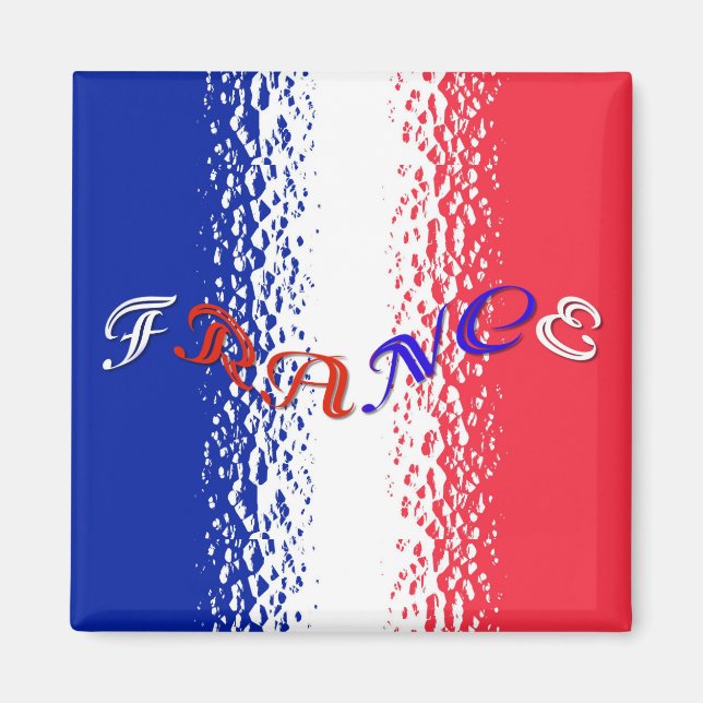 Imán France Fridge Magnet (Frente)