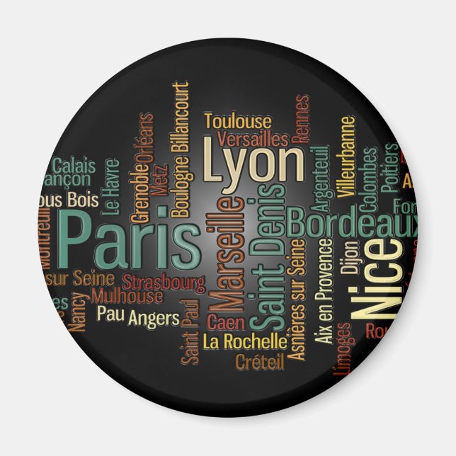 Imán FRANCE Magnet (Frente)