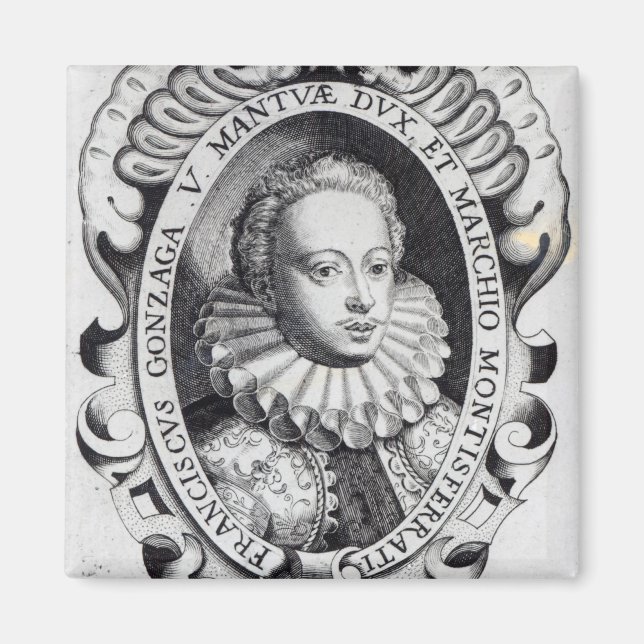 Imán Francesco Gonzago, duque de Mantua y Marquesa (Frente)