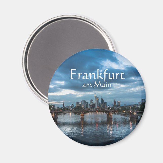 Imán Fráncfort Alemania (Anverso/Reverso)