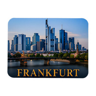 Imán Fráncfort Alemania Moderno Horizonte Destino de Vi