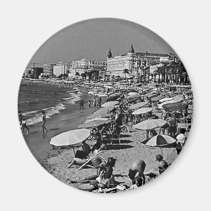 Imán Francia antigua Cannes la playa