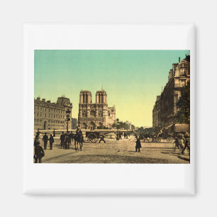 Imán Francia antigua, Catedral de Notre Dame, París