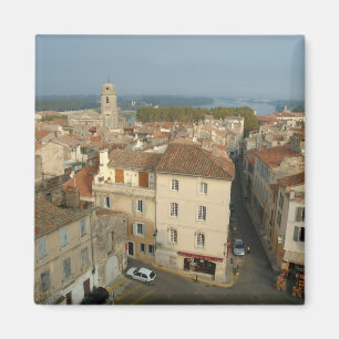 Imán Francia, Arles, Provenza, vistas a la ciudad desde