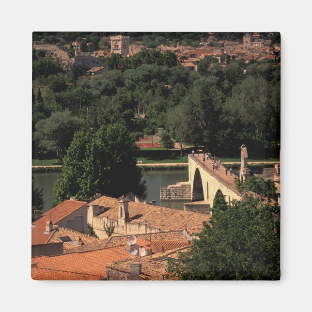 Imán Francia, Aviñón, Provenza. Pont St, Benezet. (Frente)