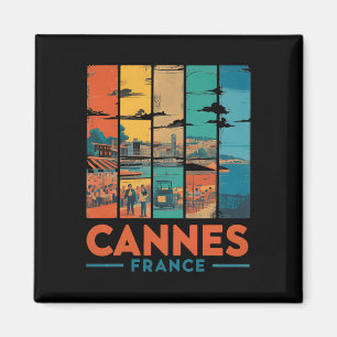 Imán Francia Cannes Riviera Francesa Playas Viaje Vinta