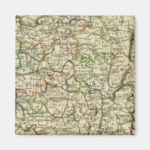 Imán Francia con fronteras delineadas