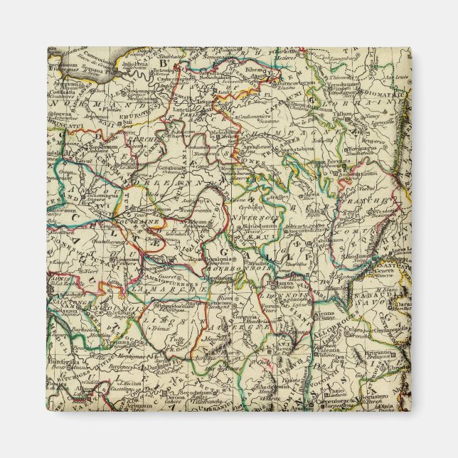 Imán Francia con límites delineados (Frente)