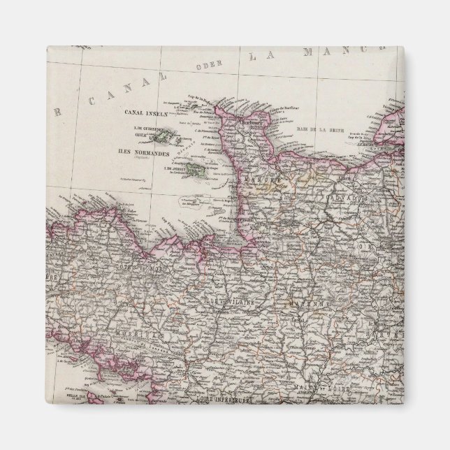 Imán Francia, cuatro hojas, hoja 1 (Frente)