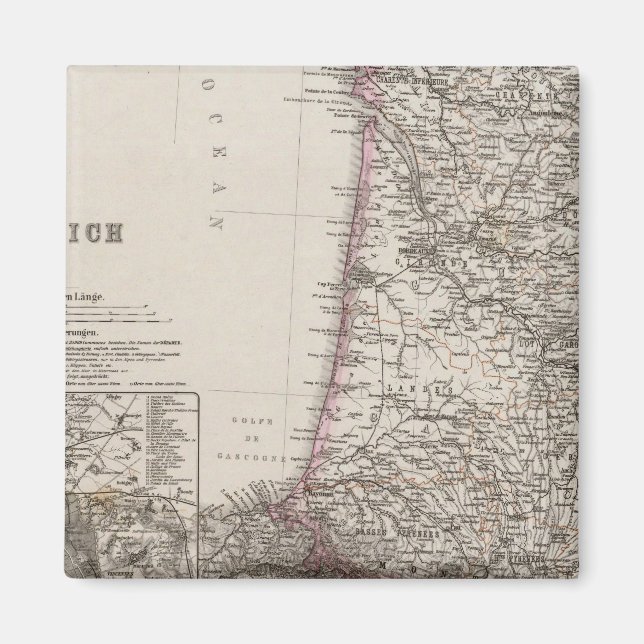 Imán Francia, cuatro hojas, hoja 3 (Frente)