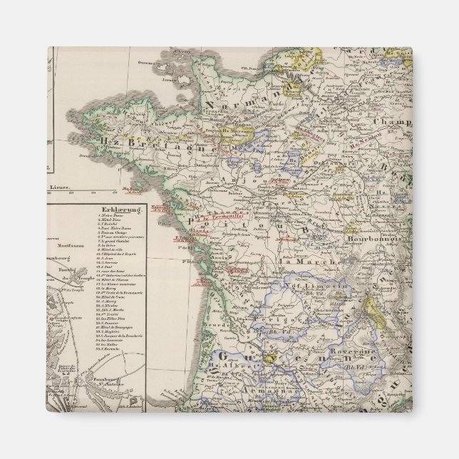 Imán Francia de 1461 a 1610 (Frente)